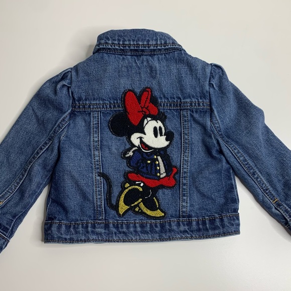 GAP Other - babyGap | Disney Minnie Mouse Denim Icon Jacket